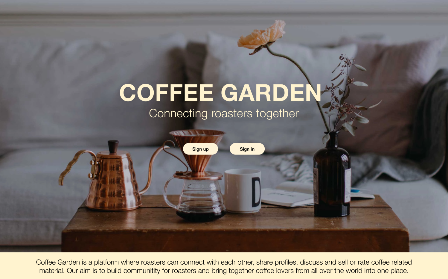coffee garden